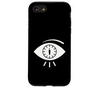 Œil Mystique Qui voit Tout, Symbole ésotérique Minimal, Design d'œuvre d'art Coque pour iPhone SE (2020) / 7/8