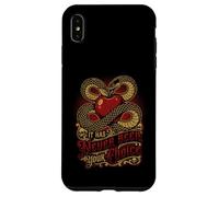 Il n'a jamais été Votre Choix Original Sin Snake Apple Coque pour iPhone XS Max