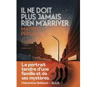 Il ne doit plus jamais rien m'arriver - Mathieu Persan - Iconoclaste Eds De L' - broché - Roman