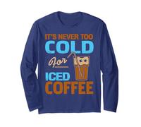 Il Ne Fait Jamais Trop Froid pour Un Café Glacé Manche Longue