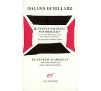 Roland Dubillard – Il ne faut pas boire son prochain – Fantaisie monstrueuse en quatre tableaux