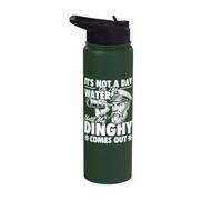 Il ne faut pas un jour sur l'eau avant que mon dériveur ne sorte Stainless Steel Insulated Water Bottle