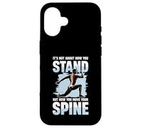 Il ne s'agit Pas de Savoir Comment Vous Vous tenez à bouger la Colonne vertébrale Coque pour iPhone 16