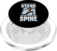 Il ne s'agit Pas de Savoir Comment Vous Vous tenez à bouger la Colonne vertébrale PopSockets PopGrip pour MagSafe