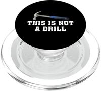 Il ne s'agit Pas d'un Outil de Forage Fantaisie, Marteau de Construction du Bois PopSockets PopGrip pour MagSafe