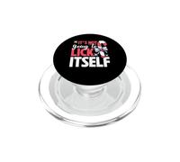 Il ne se lèchera Pas Tout Seul Joyeux Noël PopSockets PopGrip pour MagSafe