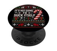 Il ne va Pas se sucer Noël inapproprié PopSockets PopGrip Adhésif