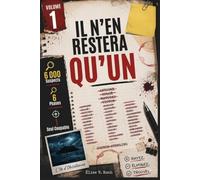 Il n'en restera qu'un Volume 1 : L'île d'Obsidienne.: Un Livre-Jeu d'Enquête Policière Sans Écran - Un Cahier d'Activités Anti-Stress, Mystère et ... et Cadeau de Puzzles Logiques pour Adultes.