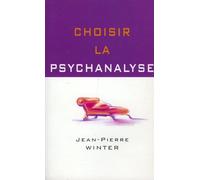 Il n'est jamais trop tard pour choisir la psychanalyse.