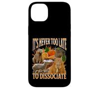 Il n'est jamais trop Tard pour dissocier Le mème Amusant de Capybara Bootleg Y2K Coque pour iPhone 14 Plus