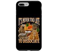 Il n'est jamais trop Tard pour dissocier Le mème Amusant de Capybara Bootleg Y2K Coque pour iPhone 7 Plus/8 Plus
