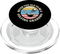 Il n'est jamais trop Vieux pour être Une Grand-mère golfeuse PopSockets PopGrip pour MagSafe