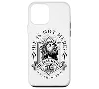 Il n'est Pas là, il est ressuscité Jésus-Christ, Dieu, Rétro Christian Coque pour iPhone 12 Mini
