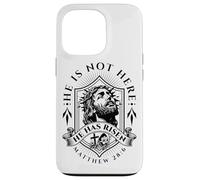Il n'est Pas là, il est ressuscité Jésus-Christ, Dieu, Rétro Christian Coque pour iPhone 13 Pro