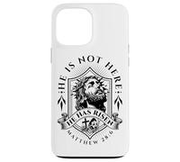 Il n'est Pas là, il est ressuscité Jésus-Christ, Dieu, Rétro Christian Coque pour iPhone 13 Pro Max