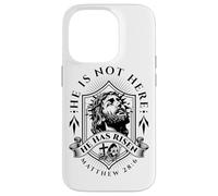 Il n'est Pas là, il est ressuscité Jésus-Christ, Dieu, Rétro Christian Coque pour iPhone 14 Pro