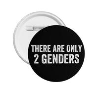 Il n'existe que deux genres pour les badges ronds et les épinglettes : hommes et femmes.