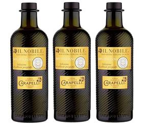 Il Nobile Olio Extra Vergine d'Oliva 3 x 750 ml d'huile d'olive vierge