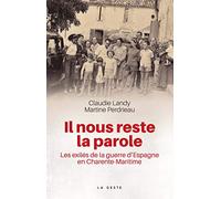 Il nous reste la parole