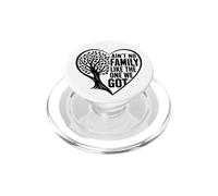 Il n'y a Pas de Famille comme Celle où Nous Avons Reunion Tree PopSockets PopGrip pour MagSafe
