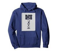 Il n'y a Pas de Famille comme Celle Que J'Ai - La loyauté Fait la Famille Sweat à Capuche, Unisexe pour Adultes, Bleu Marine, XL