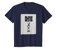 Il n'y a Pas de Famille comme Celle Que J'Ai - La loyauté Fait la Famille T-Shirt, Enfant, Bleu Marine, 2 Ans