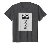 Il n'y a Pas de Famille comme Celle Que J'Ai - La loyauté Fait la Famille T-Shirt, Enfant, Chiné Foncé, 8 Ans