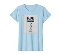 Il n'y a Pas de Famille comme Celle Que J'Ai - La loyauté Fait la Famille T-Shirt, Femme, Bleu Céleste, S
