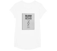 Il n'y a Pas de Famille comme Celle Que J'Ai - La loyauté Fait la Famille T-Shirt, Fille, Blanc, S