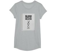 Il n'y a Pas de Famille comme Celle Que J'Ai - La loyauté Fait la Famille T-Shirt, Fille, Gris Chiné, L