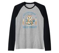 Il n'y a Pas de fantôme comme Le Saint-Esprit ? - Halloween chrétien Manche Raglan