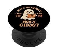 Il n'y a Pas de fantôme comme Le Saint-Esprit ? - Halloween chrétien PopSockets PopGrip Adhésif