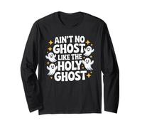 Il n'y a Pas de fantôme comme Le Saint-Esprit, Halloween, Humour chrétien Manche Longue