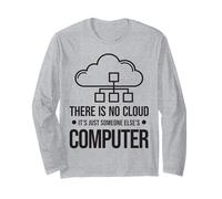 Il n'y A Pas De Nuage, C'est Juste L'ordinateur De Quelqu'un Manche Longue