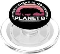 Il n'y A Pas De Planète B Save The Rhino Célèbre La Journée PopSockets PopGrip pour MagSafe