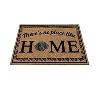 Il n'y A Pas D'Endroit comme À La Maison, Mignon Chien Teckel Tapis De Porte Résister À La Saleté Tapis De Bain Facile À Nettoyer Paillasson D'Entree pour D'Entrée Salon Intérieur 40X60Cm