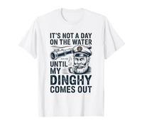 Il n'y a Pas Un Jour sur Le lac Avant Que Mon canot ne sorte drôle T-Shirt