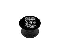 Il n'y a qu'un Nombre limité de prières à Faire Avant Que Je ne t'insulte PopSockets PopGrip Adhésif