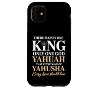 Il n'y a qu'un Seul Roi Yahuah Yahusha Lion de Juda Coque pour iPhone 11