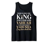 Il n'y a qu'un Seul Roi Yahuah Yahusha Lion de Juda Débardeur