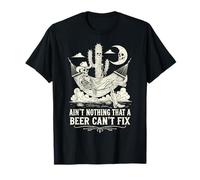 Il n'y a Rien qu'une bière ne puisse Rendre Un rodéo Country drôle T-Shirt