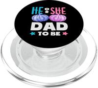 Il ou Elle, Papa, Sera Une Citrouille, Halloween, révélation du Sexe de l'automne PopSockets PopGrip pour MagSafe