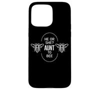 Il ou Elle Tante Bee Fun Révélation de Son Sexe Coque pour iPhone 15 Pro Max