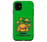 Il pleut des Tacos, Un Joli Taco Kawaii drôle Coque pour iPhone 11