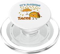 Il pleut, Tacos, Mardi, Cuisine Mexicaine pour Enfants, drôle, Cinco Mayo PopSockets PopGrip pour MagSafe
