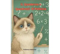 Il quaderno a quadretti di Palletta - 70 pagine premium | Collana “Il mondo di Palletta”: Quaderno A4 a quadretti 0,5 mm - carta spessa di alta ... Perfetto per scuola, appunti e compiti.