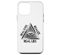 Œil Qui voit Tout - Pyramide « Real Eyes Realize Real Lies » Coque pour iPhone 12 Mini