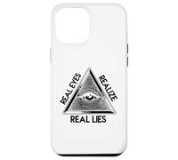 Œil Qui voit Tout - Pyramide « Real Eyes Realize Real Lies » Coque pour iPhone 12 Pro Max