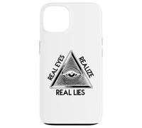 Œil Qui voit Tout - Pyramide « Real Eyes Realize Real Lies » Coque pour iPhone 13
