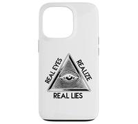 Œil Qui voit Tout - Pyramide « Real Eyes Realize Real Lies » Coque pour iPhone 13 Pro
